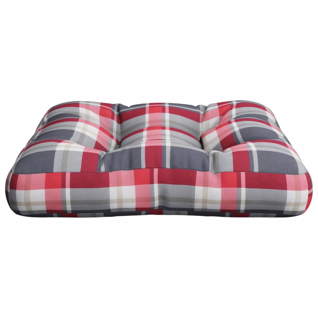 Palettenkissen Anthrazit 50x50x12 cm Stoff