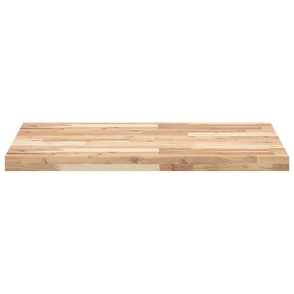 Tischplatte Rechteckig 60x50x2 cm Massivholz Akazie