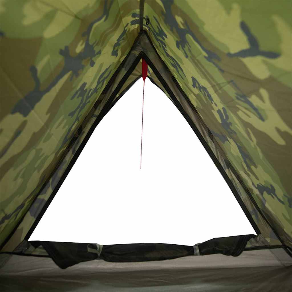 Campingzelt 2 Personen Olivgrün Wasserdicht