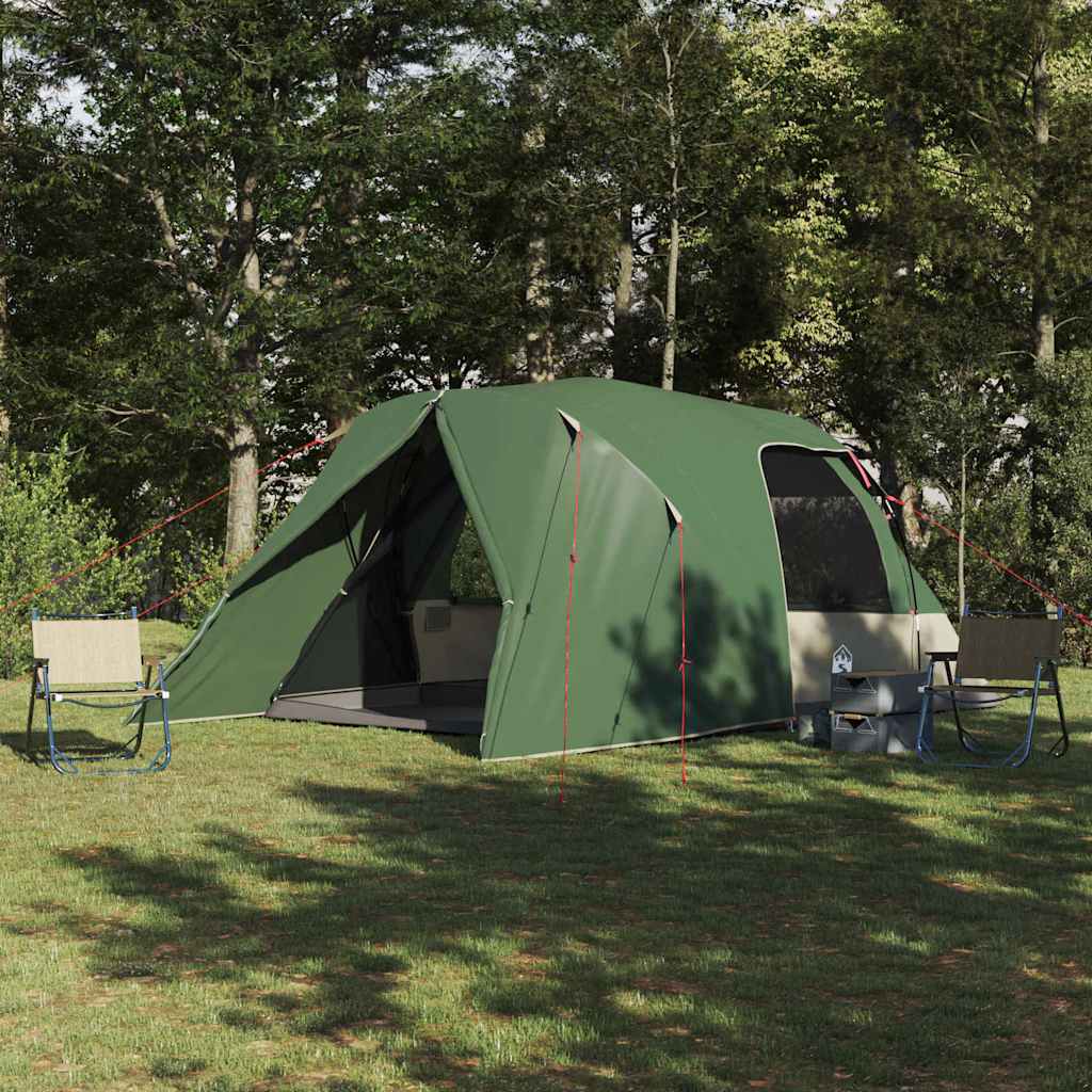 Dome Zelt für 4 Personen mit Dach Grün 455 x 252 x 178 cm