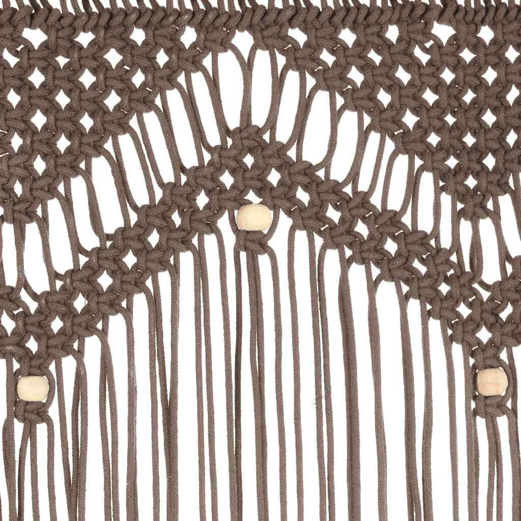 Makramee Vorhang 140×240 cm Baumwolle