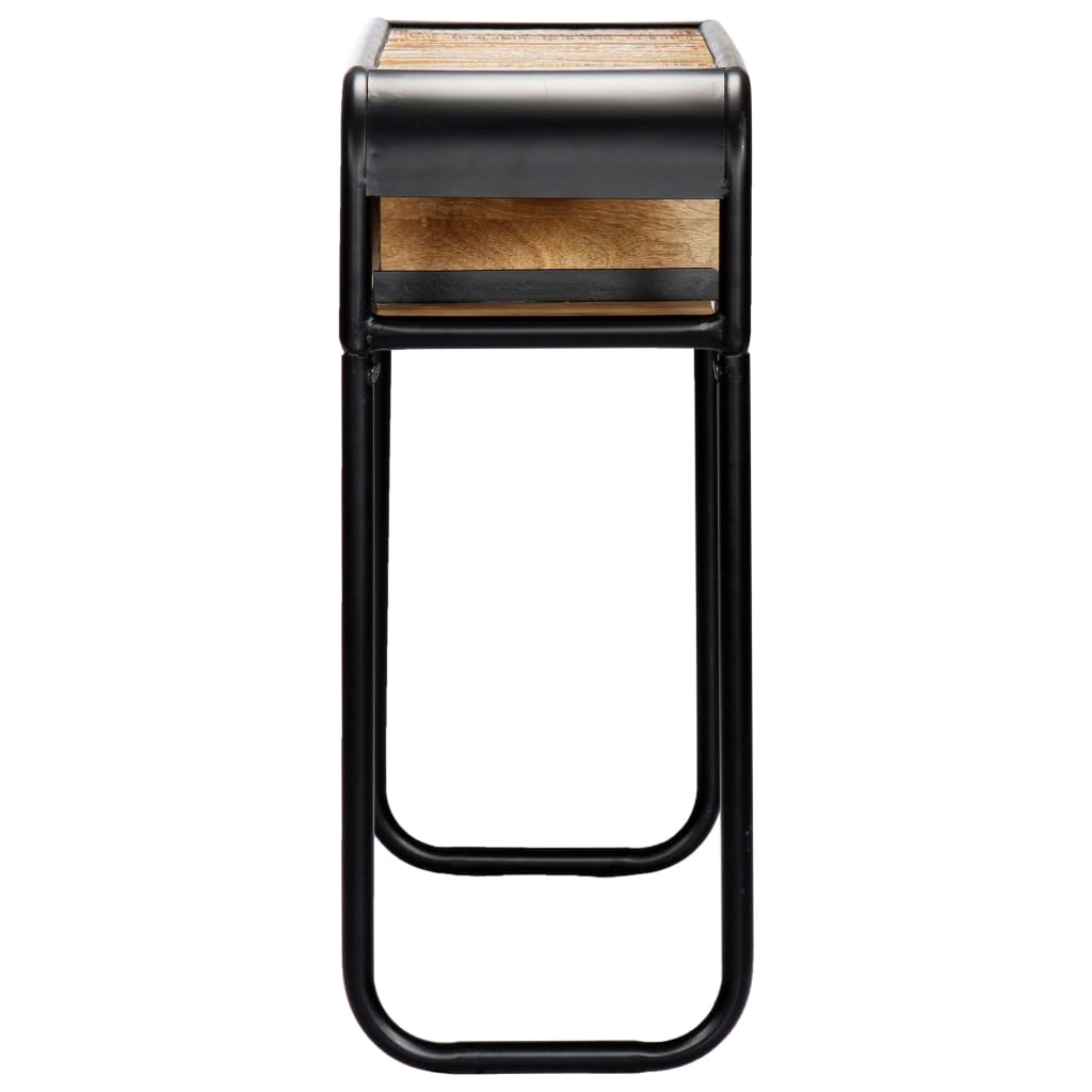 Konsolentisch 118 x 30 x 75 cm Massivholz Mango