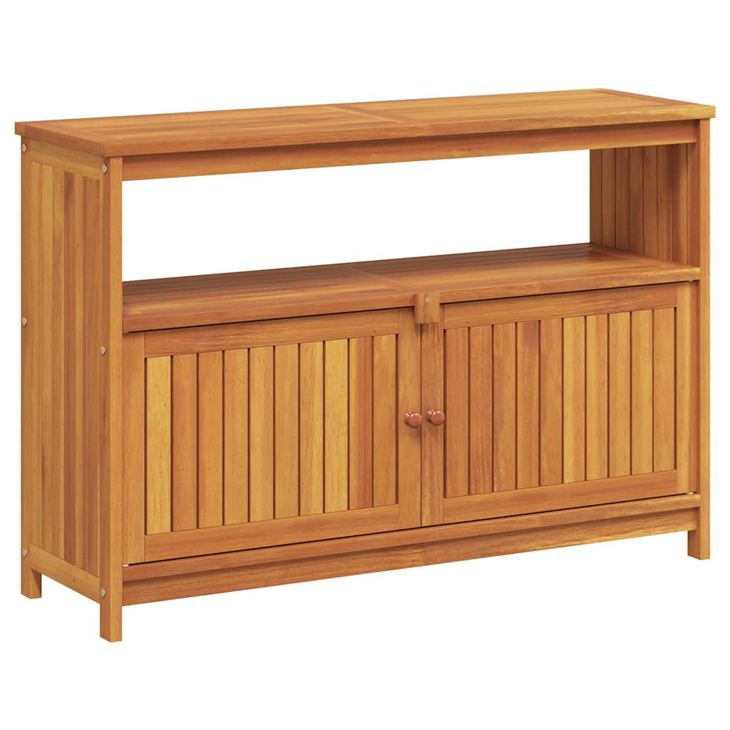Garten-Konsolentisch 80x35x75 cm Massivholz Akazie