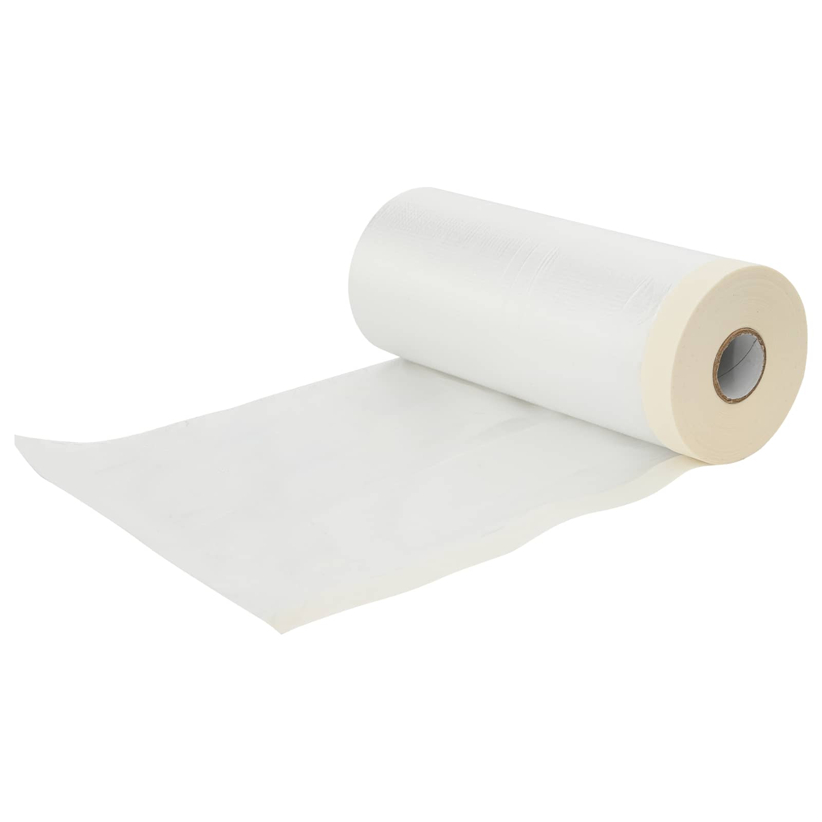 Staubschutzfolie mit Klebeband 6 pcs Transparent 30 x 3300 cm