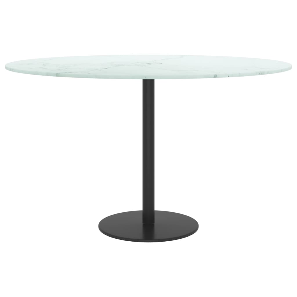 Tischplatte aus gehärtetem Glas quadratisch 700x700 mm