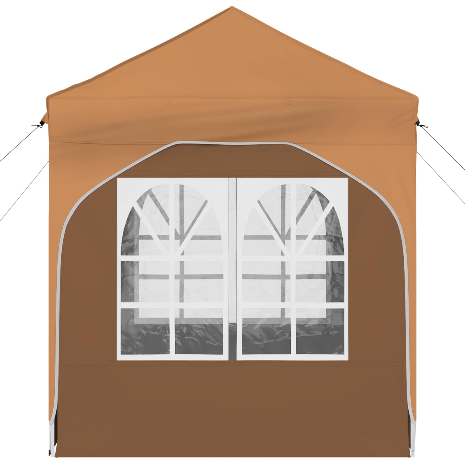 Pop-up Partyzelt 194 x 194 x 245 cm Creme