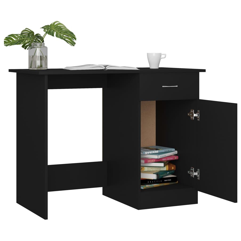 Schreibtisch Weiß 100×50×76 cm Holzwerkstoff