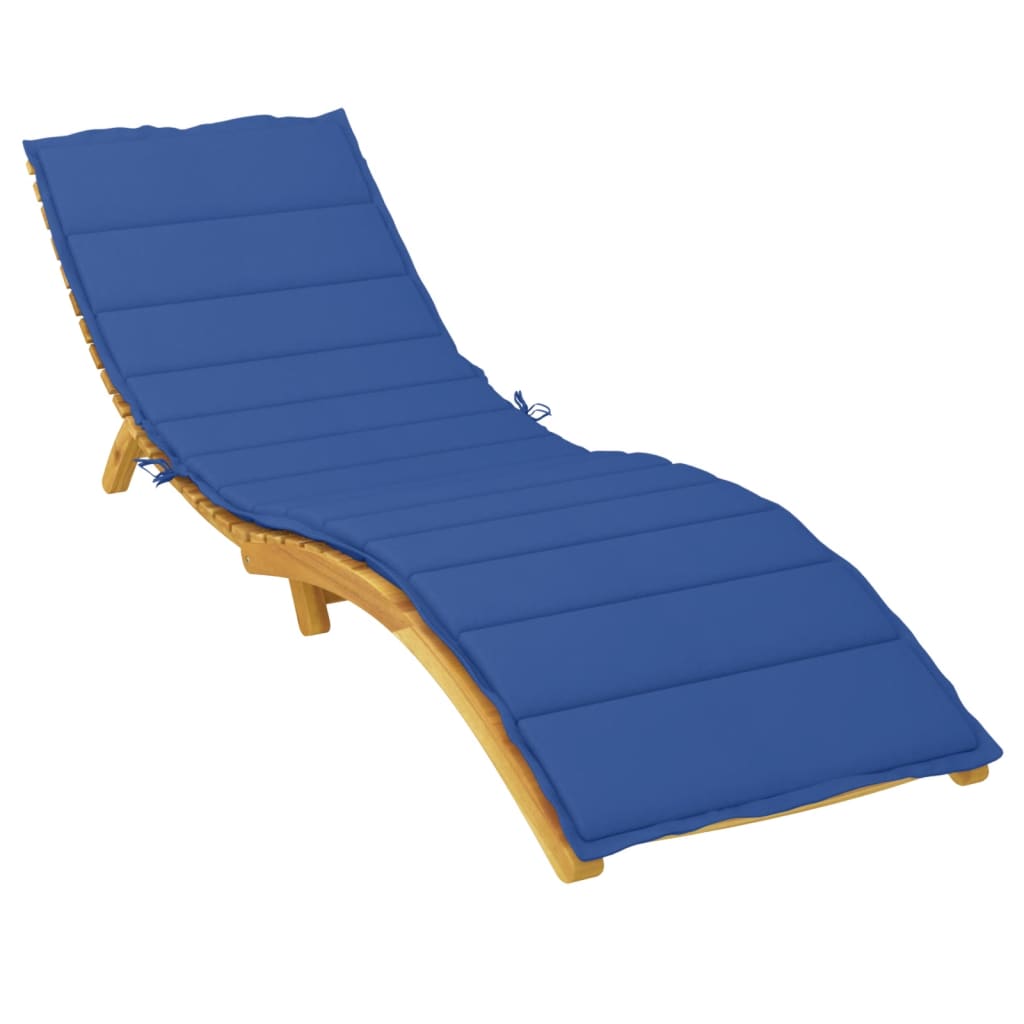 Liege-Kissen Blatt Blattmuster 200 x 70 x 3 cm Oxford-Stoff