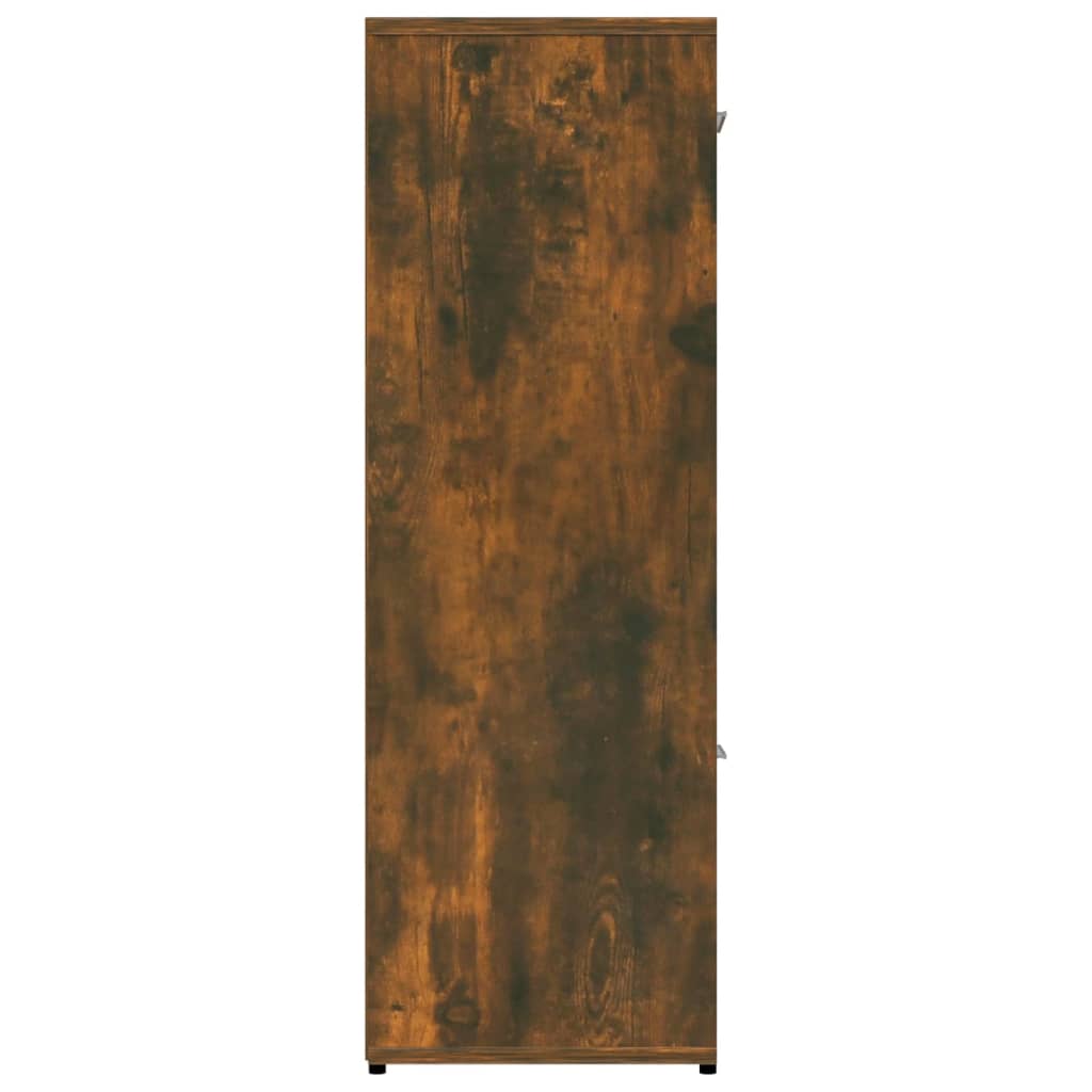 Bücherregal Weiß 90x30x90 cm Holzwerkstoff