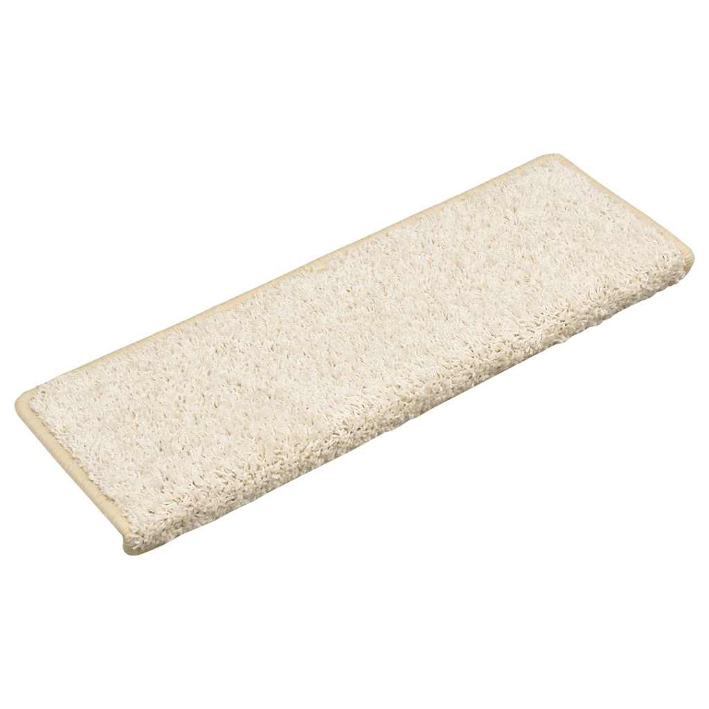 Stufenmatten 15 Stk. 65x21x4 cm Grau Rechteckiger Rand