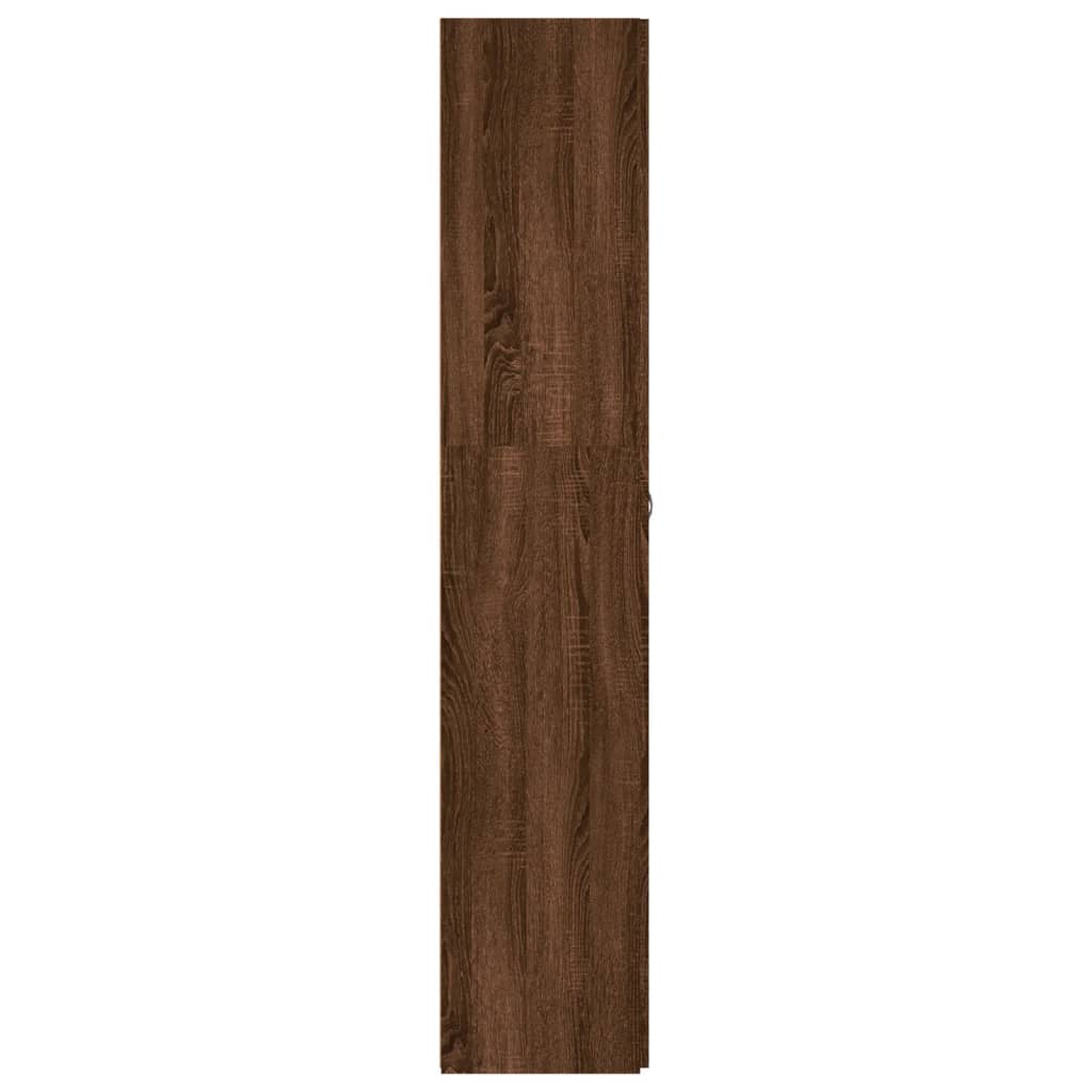 Schuhschrank Weiß 80x35,5x180 cm Holzwerkstoff