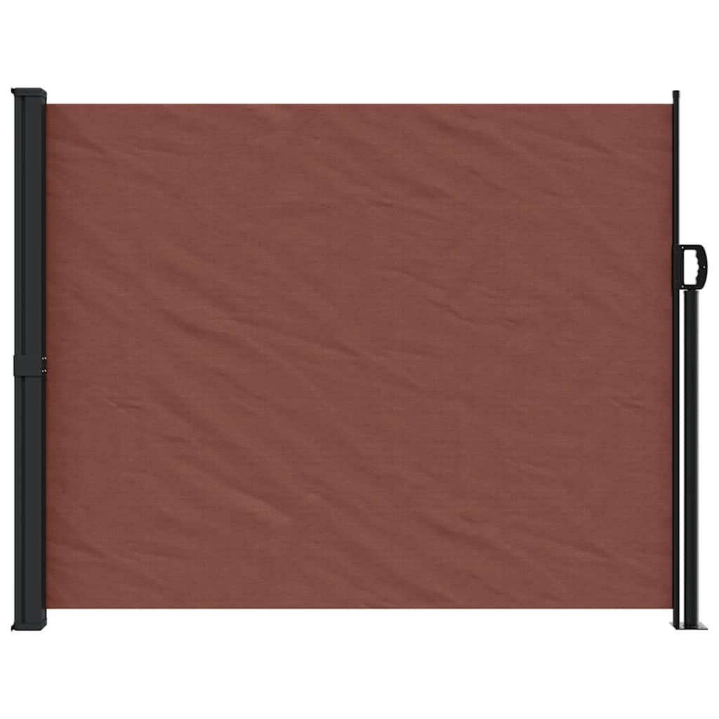 Seitenmarkise Ausziehbar Schwarz 100x300 cm
