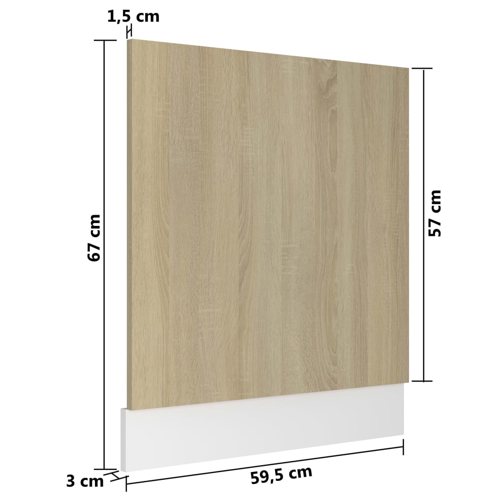 Unterschrank Lyon Weiß 60x46x81,5 cm Holzwerkstoff