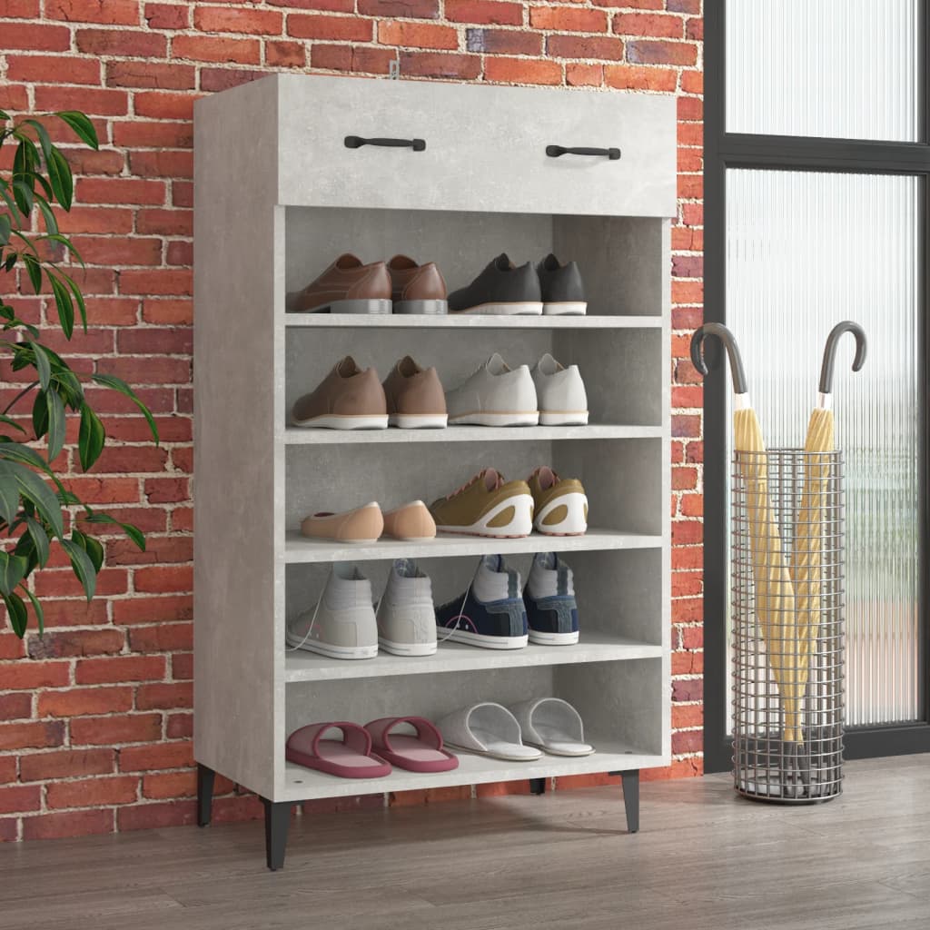 Schuhschrank Weiß 60x35x105 cm Holzwerkstoff