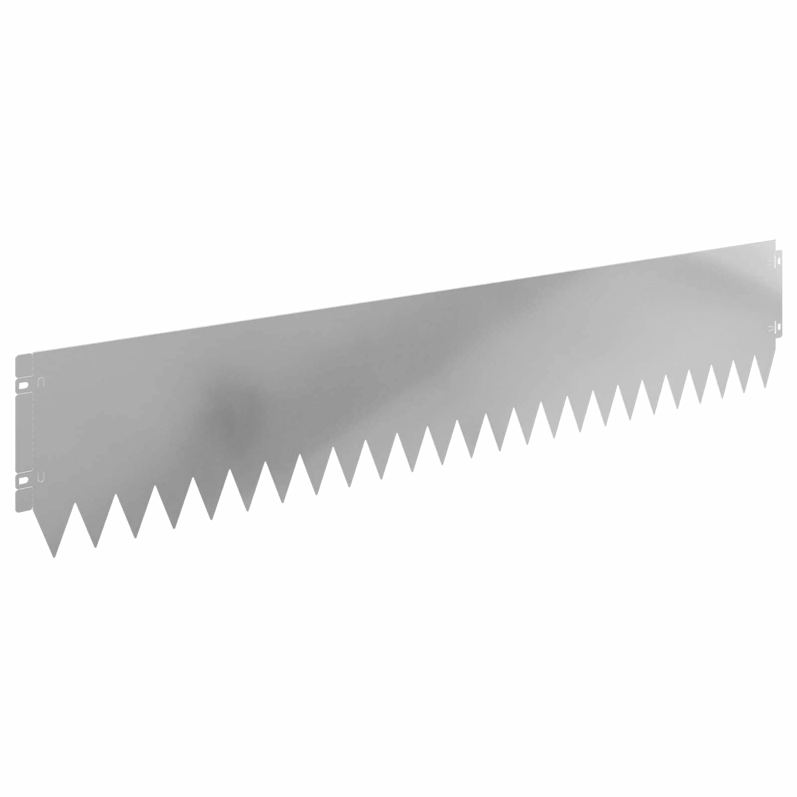 Raseneinfassung 10 pcs 103 x 10 cm Stahl Schwarz