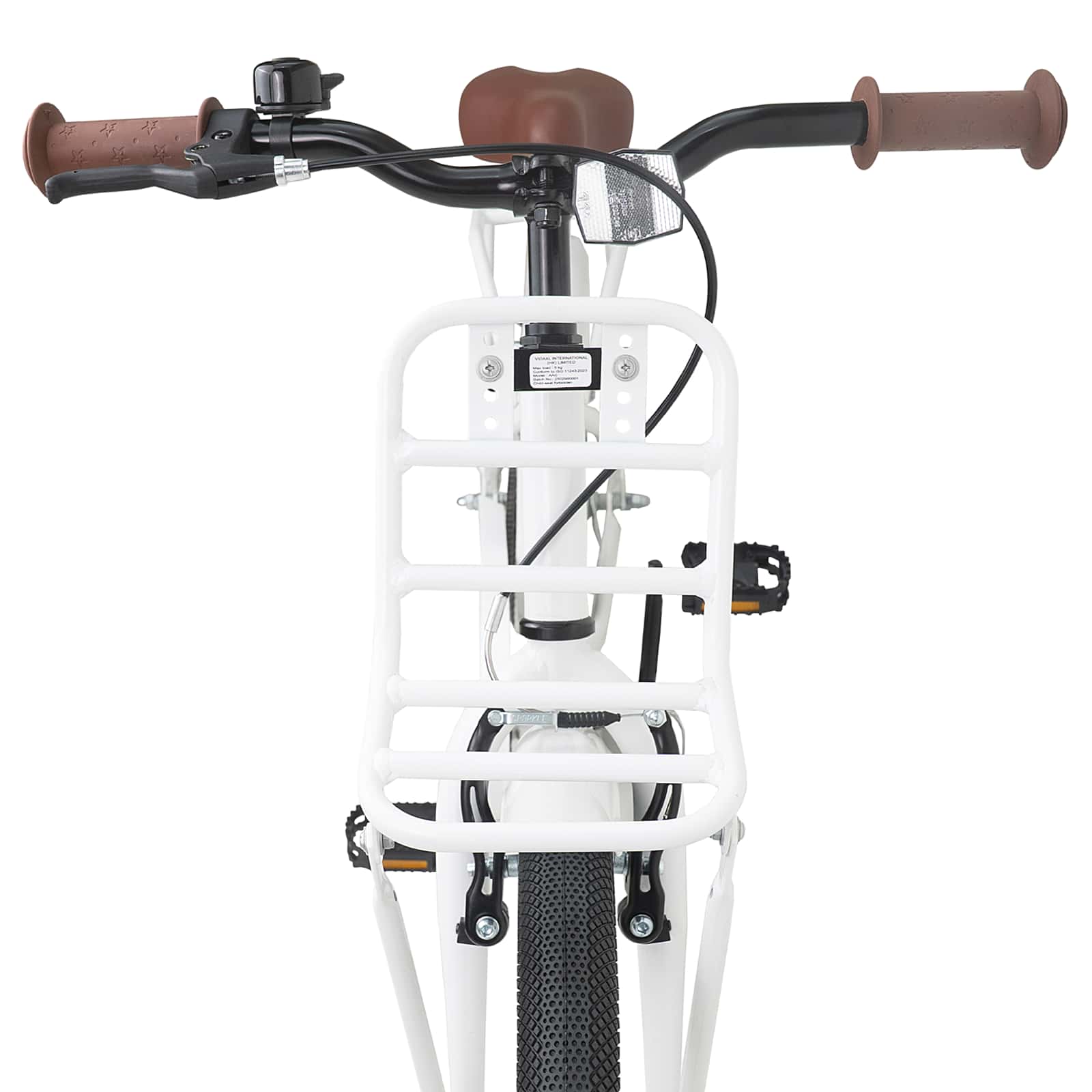 Kinderfahrrad 18 Zoll für 5-7 Jahre alt Schwarz