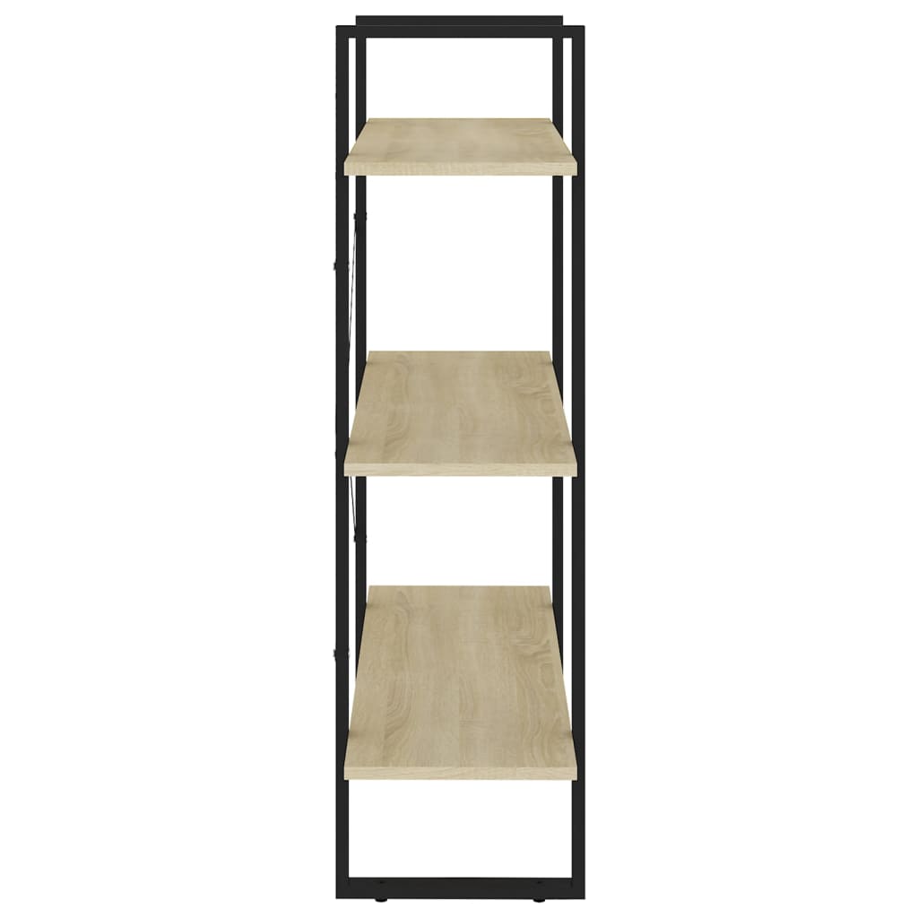 Bücherregal Weiß 80x30x105 cm Holzwerkstoff
