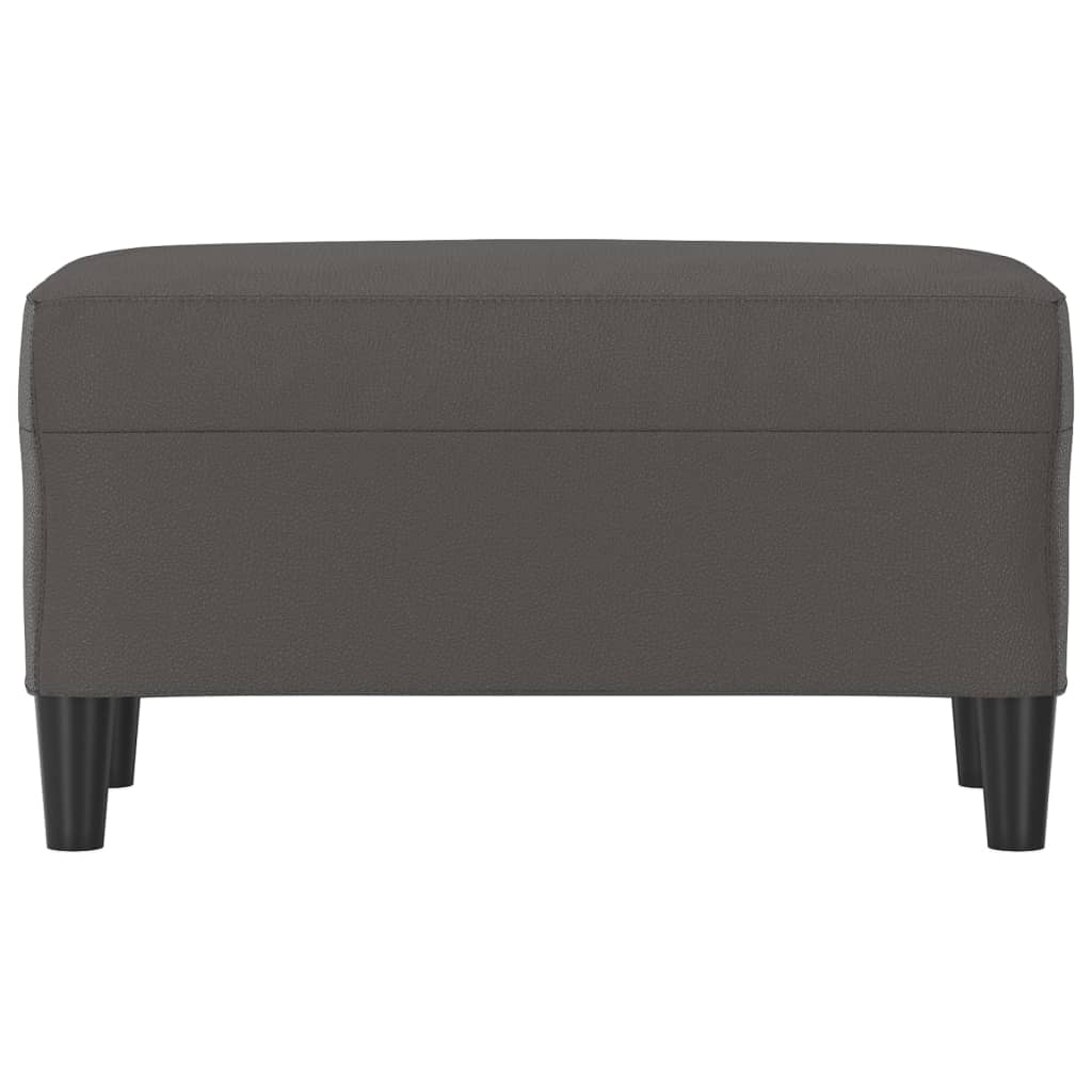 Sitzbank Schwarz 70x35x41 cm Kunstleder