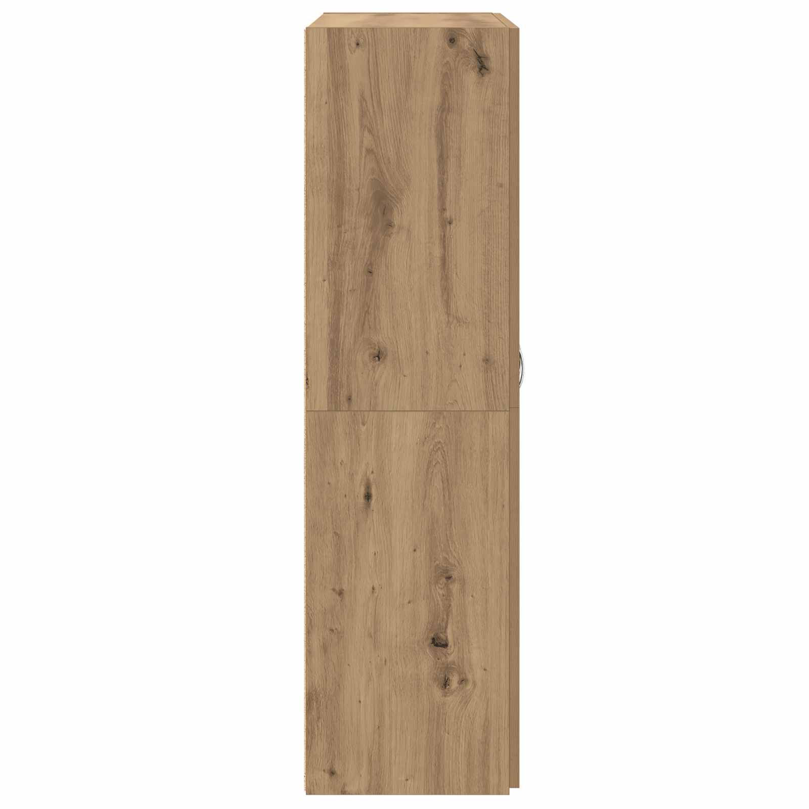 Aktenschrank Weiß 60x32x153 cm Holzwerkstoff