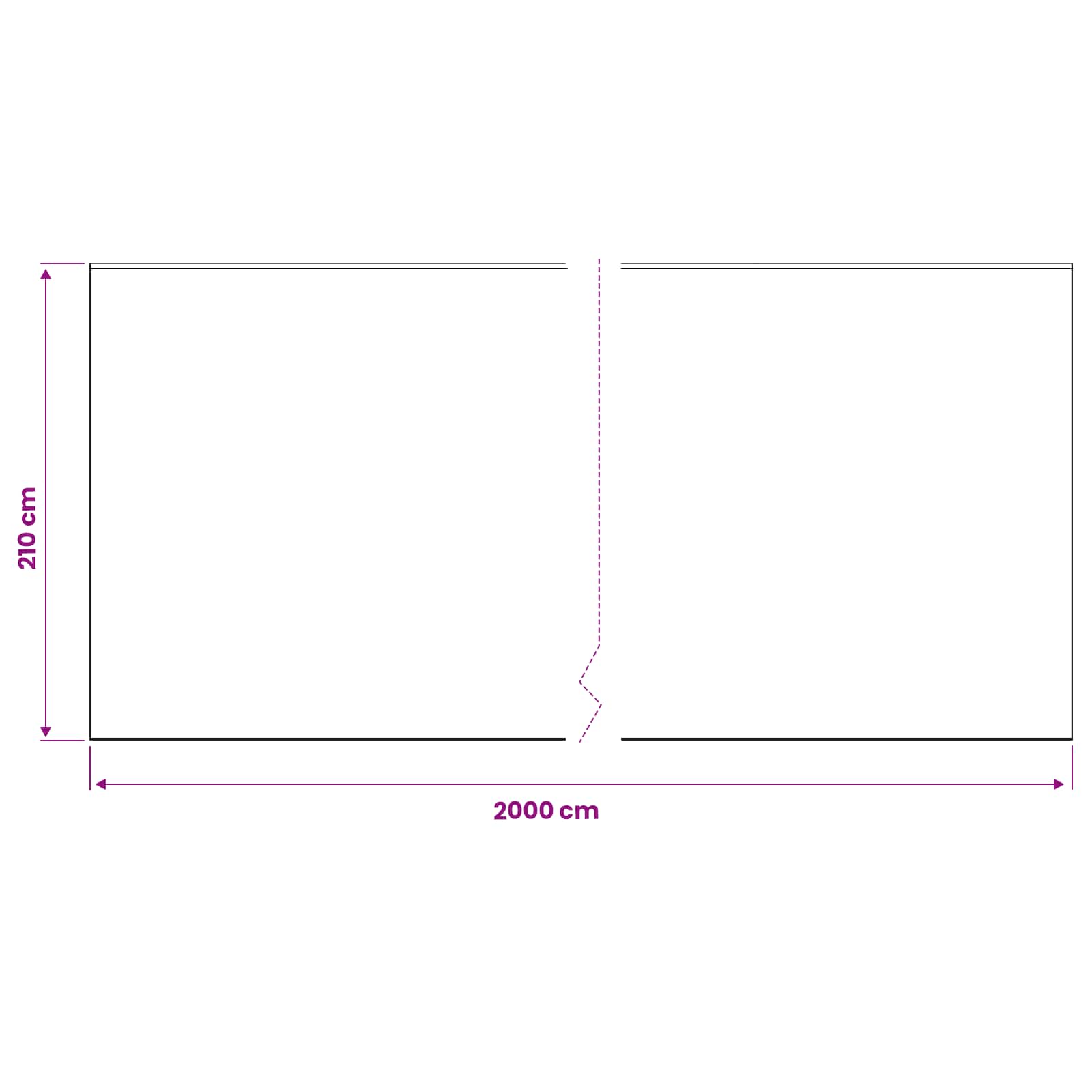 Staubschutzfolie mit Klebeband 6 pcs Transparent 30 x 3300 cm