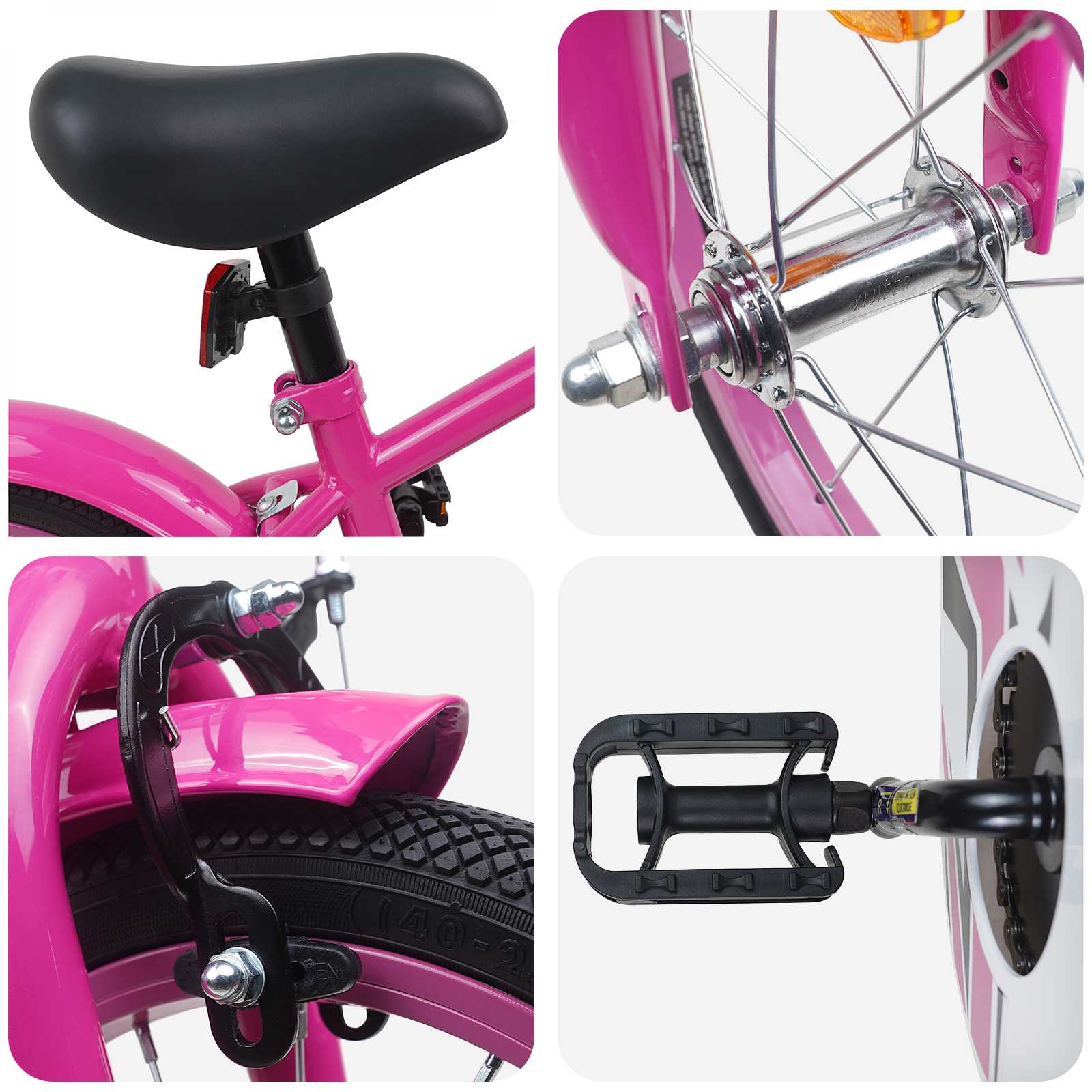 Kinderfahrrad 12 Zoll für 2-4 Jahre alt Hellgrün