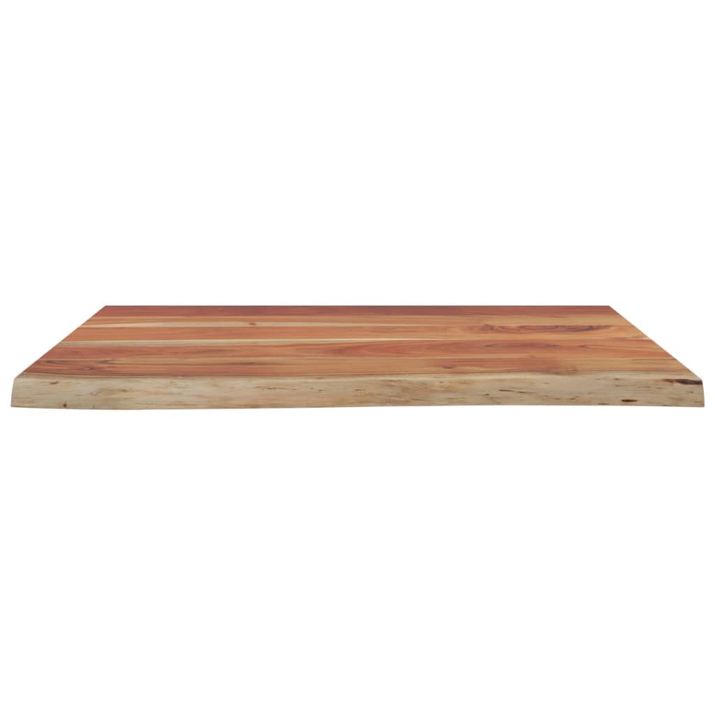 Wandregal 40x20x2,5 cm Rechteckig Massivholz Akazie Baumkante