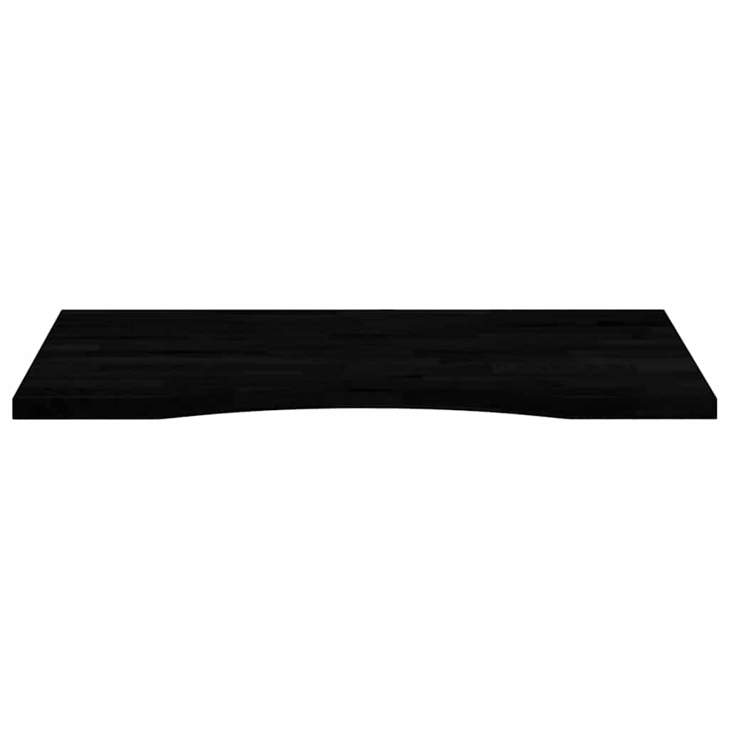 Schreibtischplatte Unbehandelt 80x50x2,5 cm Massivholz Eiche