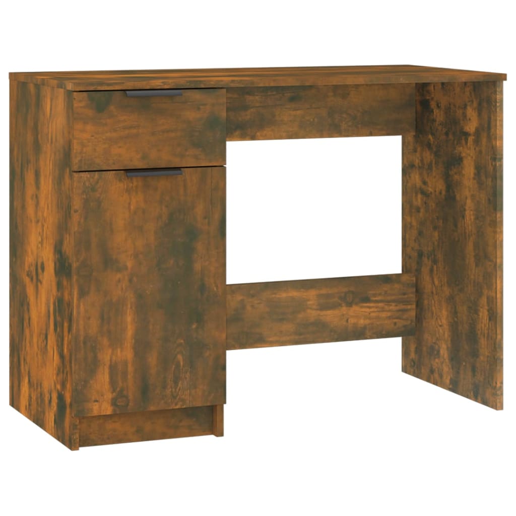 Schreibtisch Weiß 100x50x75 cm Holzwerkstoff