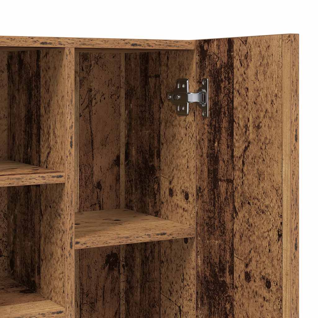Waschmaschinenschrank Weiß 64x25,5x190 cm