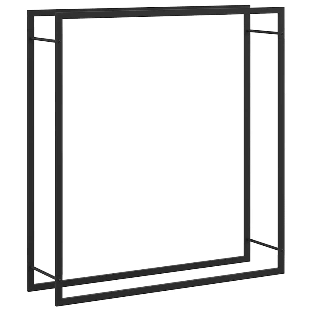 Brennholzregal 50x28x94 cm Edelstahl