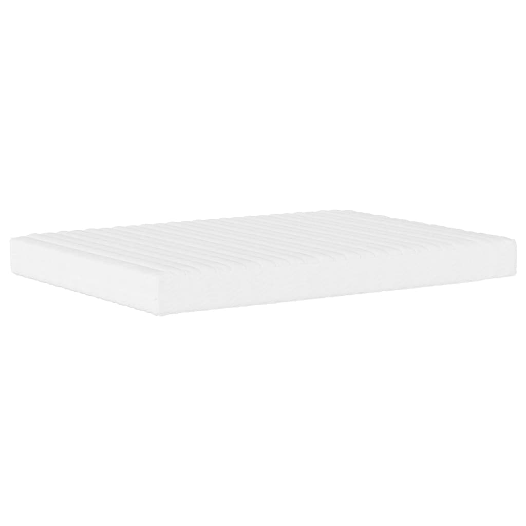 Schaumstoffmatratze Weiß 80x200 cm Härtegrad H2 H3