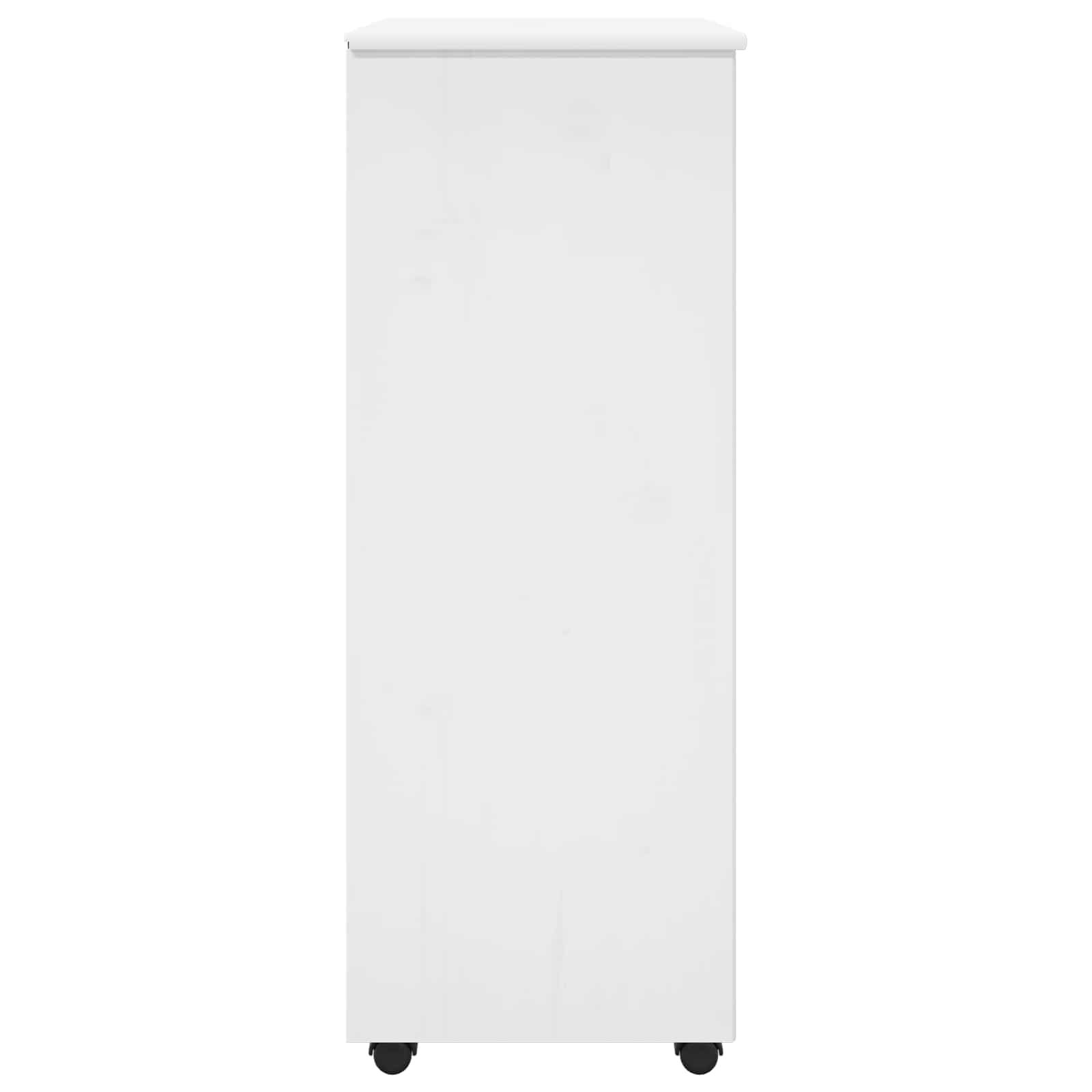 Rollschrank Honigbraun 53 x 39 x 103 cm Massivholz Kiefer