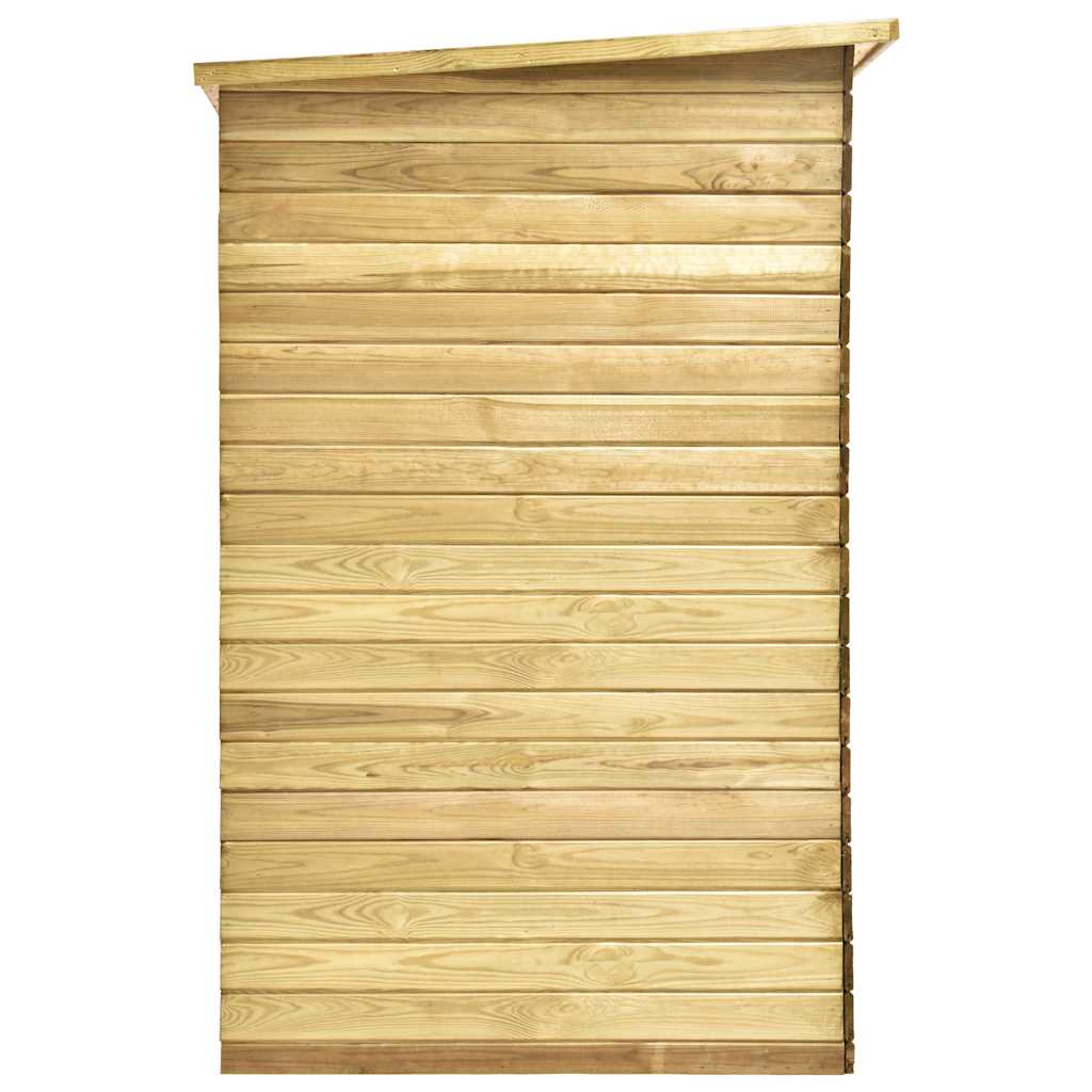 Garten-Geräteschuppen 123x50x171 cm Kiefernholz Imprägniert