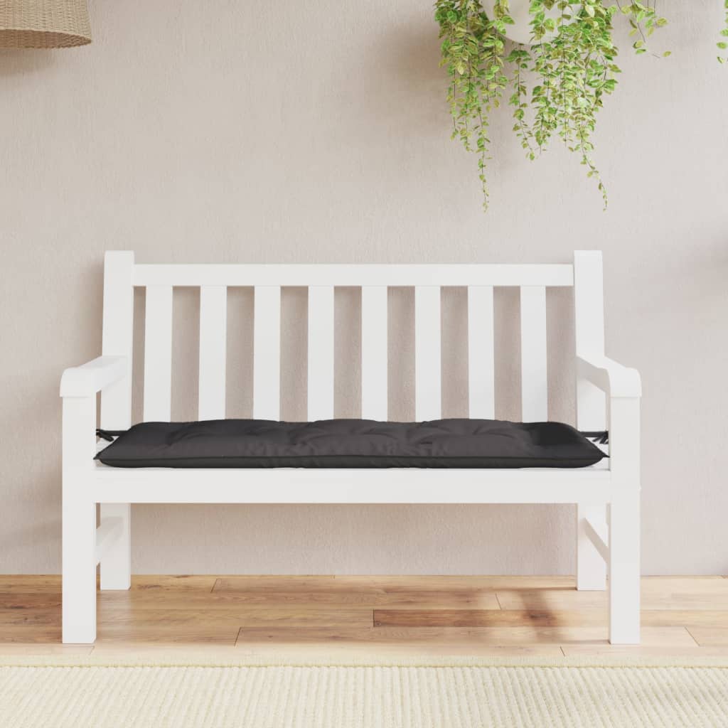 Gartenbank-Auflage Anthrazit 100x50x7 cm Oxford-Gewebe