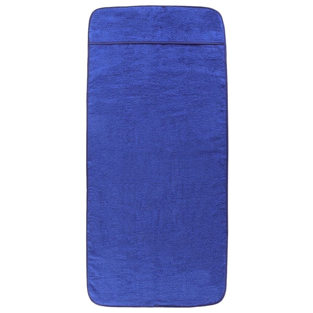 Strandtücher 4 Stk. Weiß 60x135 cm Stoff 400 GSM