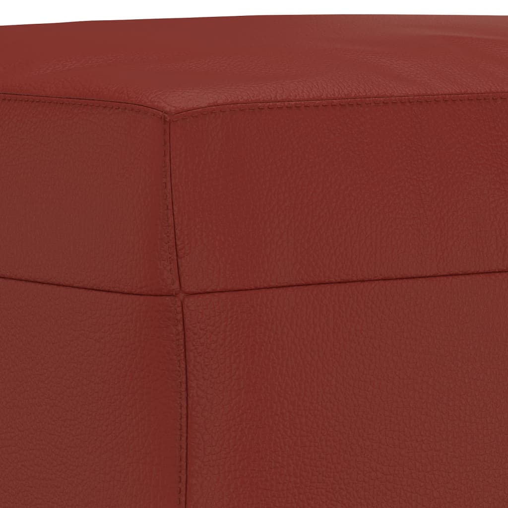 Sitzbank Schwarz 70x35x41 cm Kunstleder