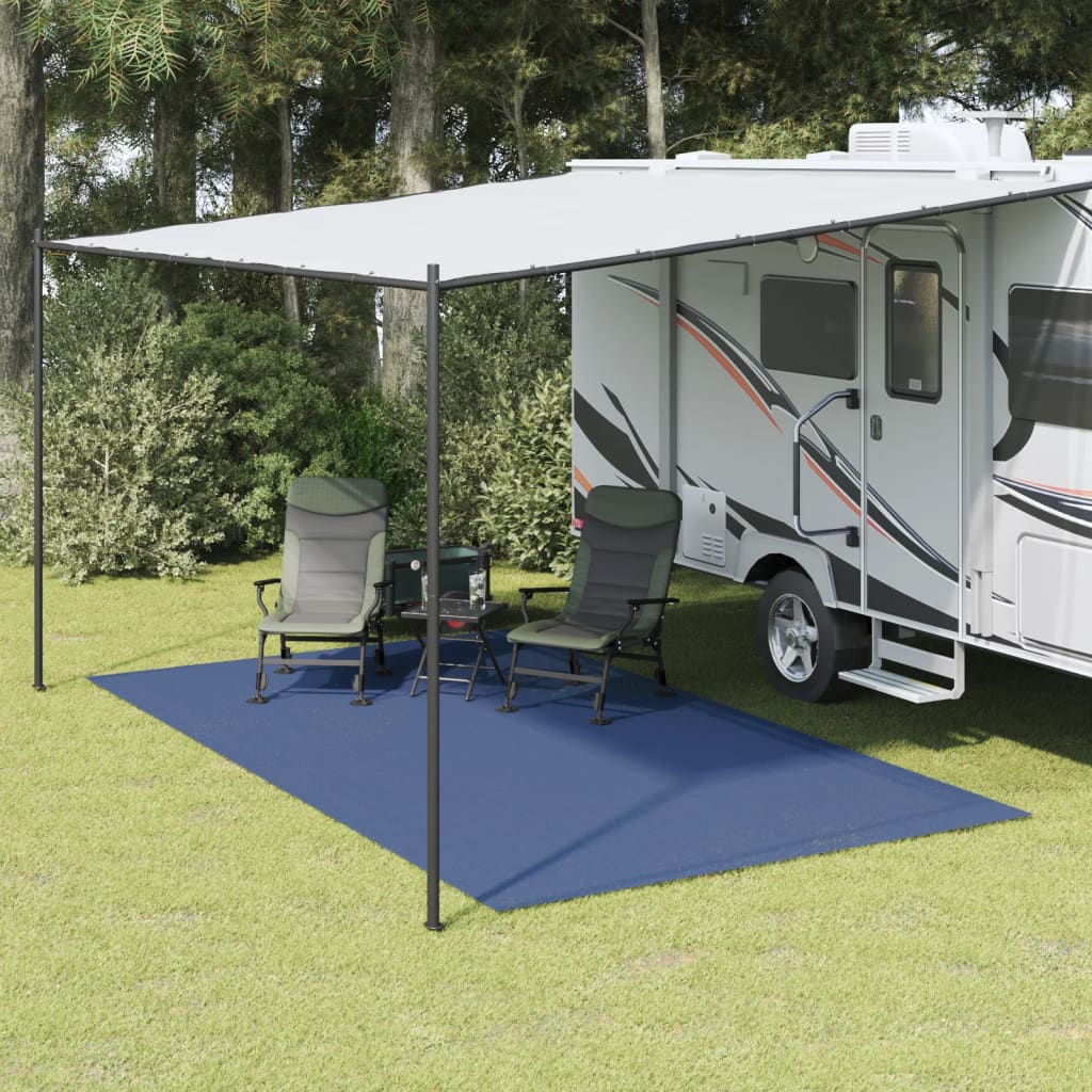 Zeltteppich Anthrazit 4x2 m