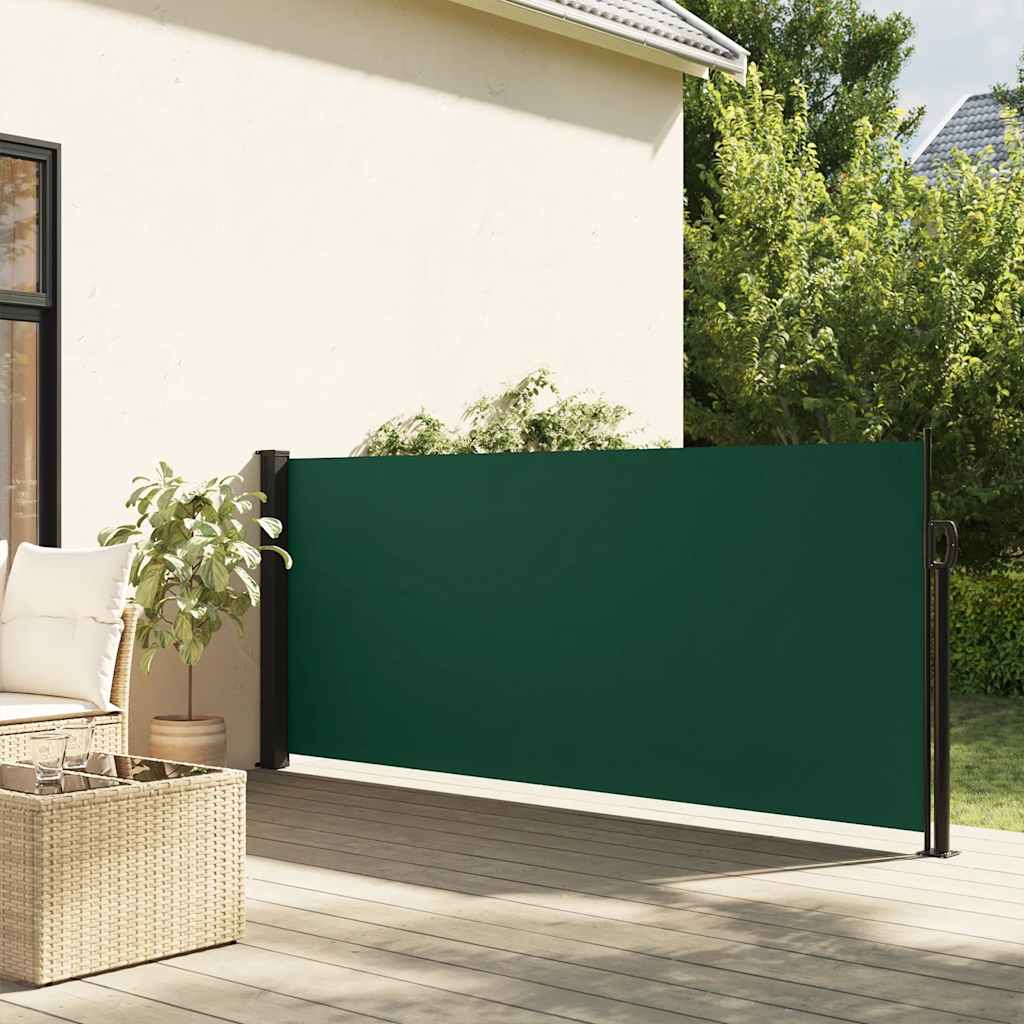 Seitenmarkise Ausziehbar Schwarz 100x300 cm