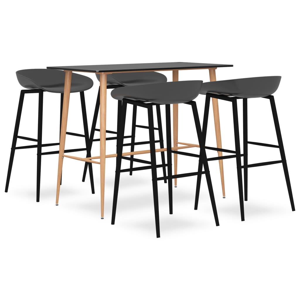 5-tlg. Bar-Set Weiß