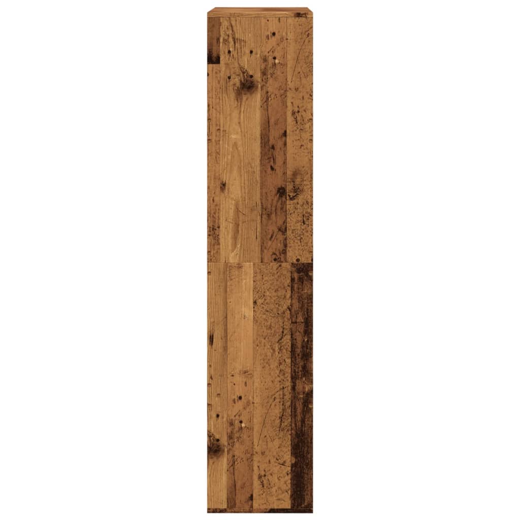 Bücherregal Weiß 100x33x135 cm Holzwerkstoff