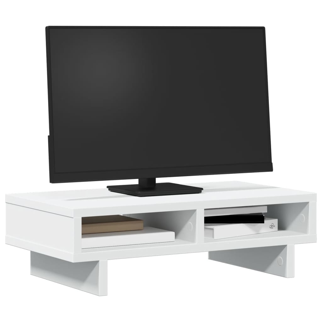 Monitor Halterung Schwarz 100 x 27 x 15 cm Holzwerkstoff