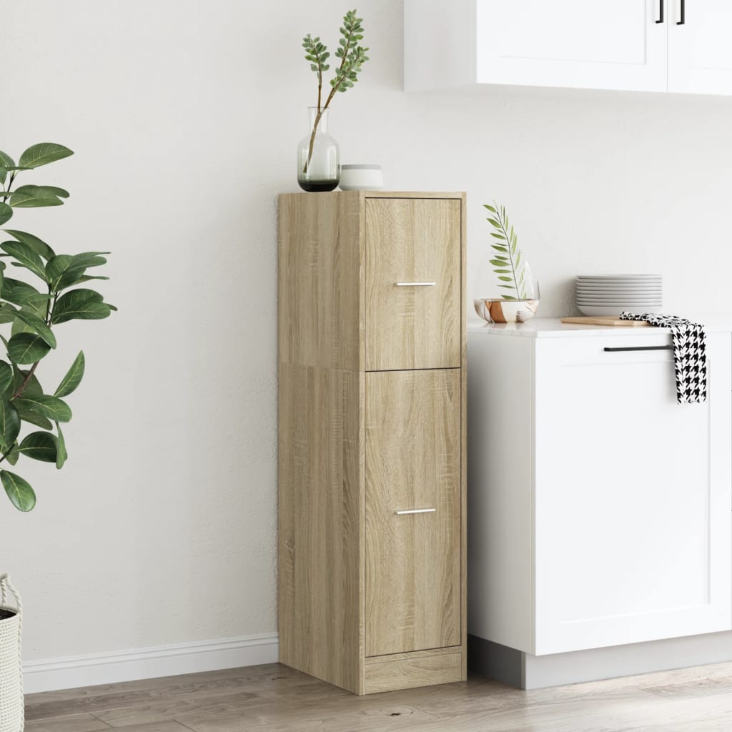 Apothekerschrank Weiß 30 x 41 x 174,5 cm Holzwerkstoff