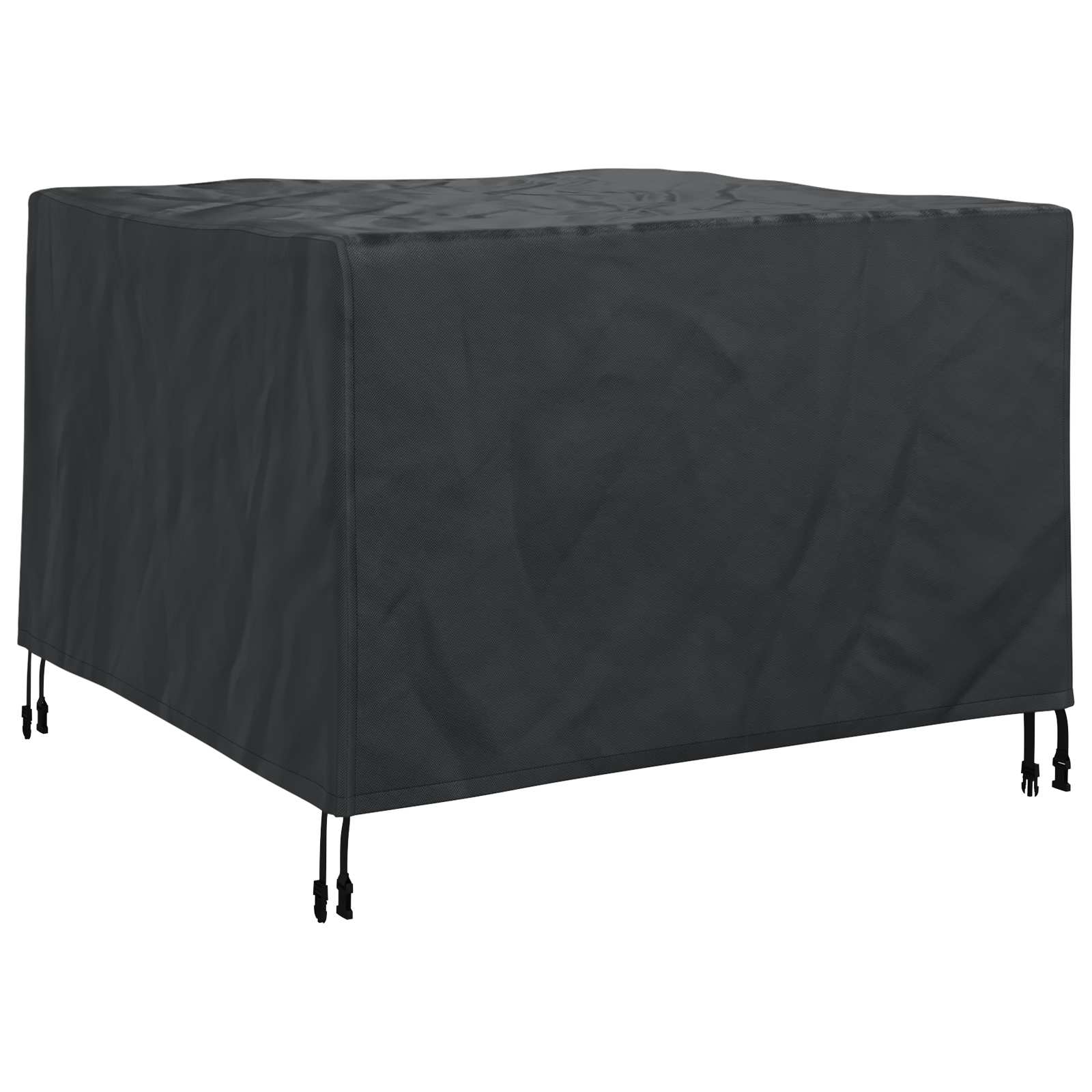 Möbelbezug Schwarz 60 x 60 x 45 cm 210D Oxford Stoff