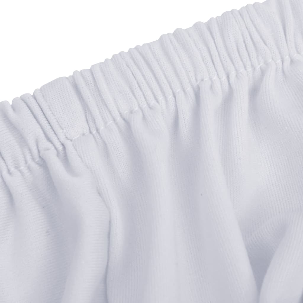 Stretch-Sofahusse Schwarz Polyester-Jersey