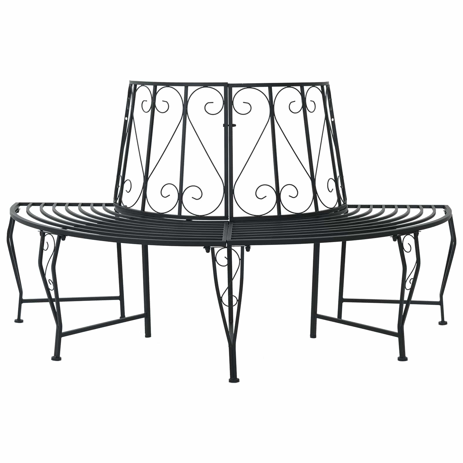 Baumbank 160 cm Stahl