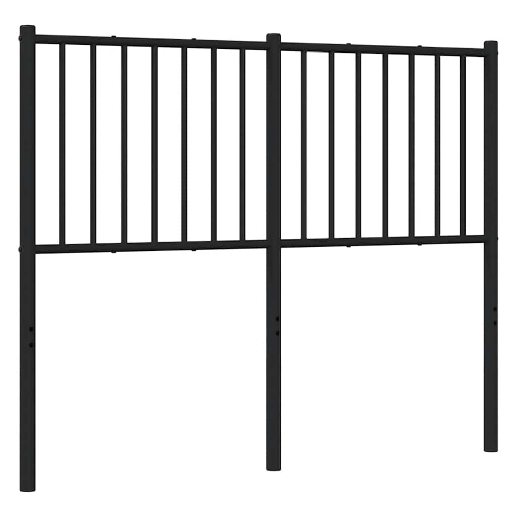 Ersatz-Kopfteil Metall Schwarz 75 cm