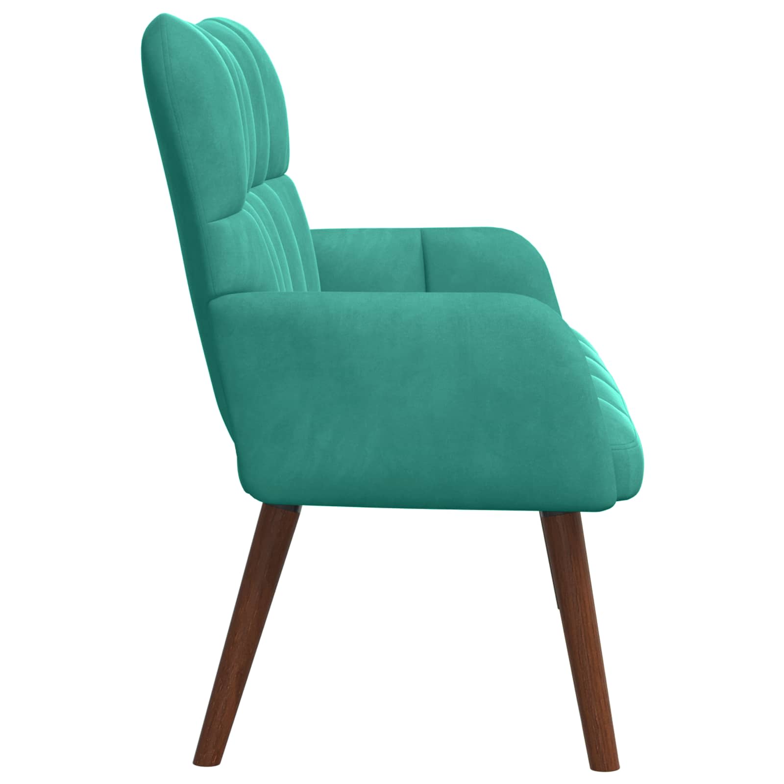 2-Sitzer Sofa Hellgrau 115 x 61 x 87 cm Samt (V)