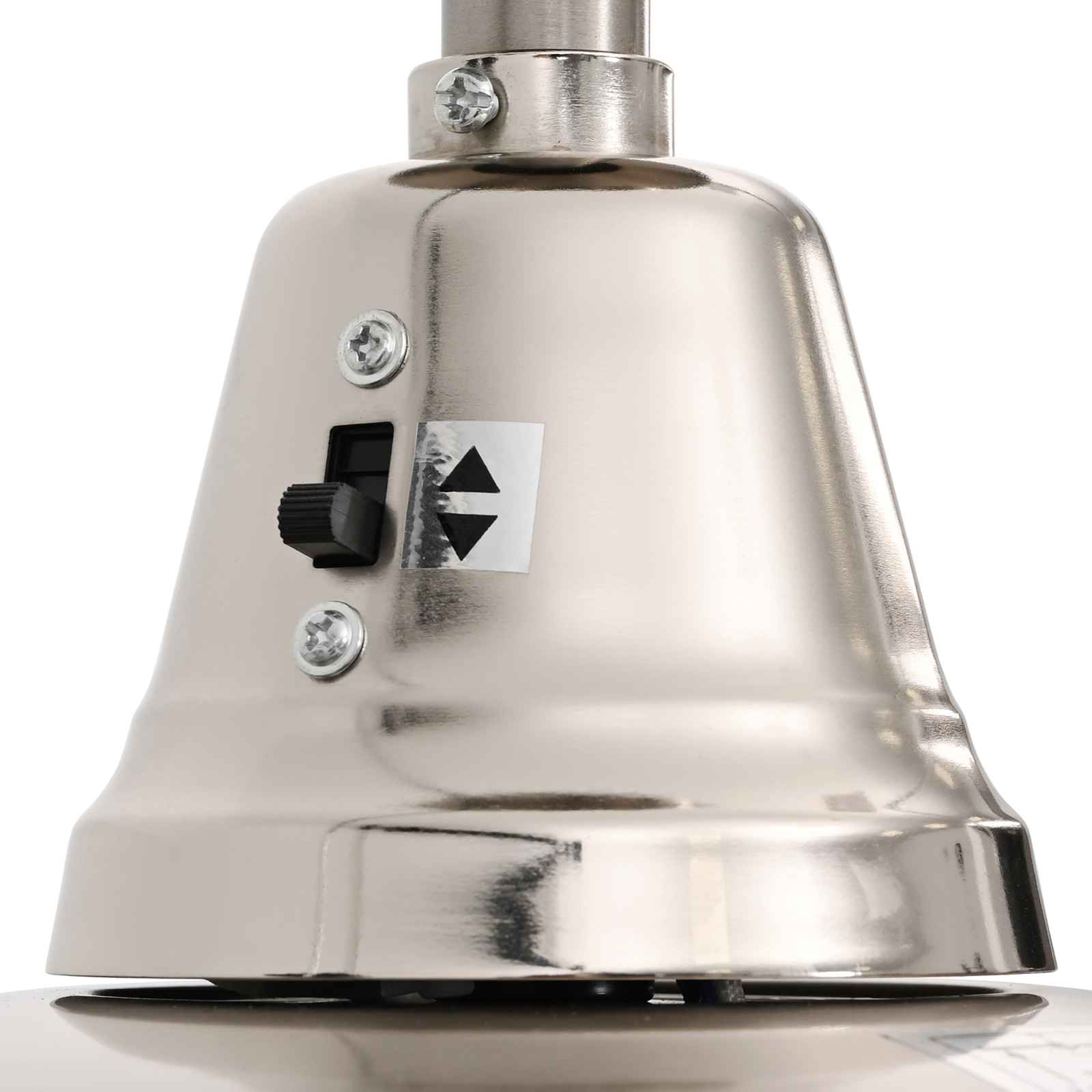 Deckenventilator mit Licht und Fernbedienung Ø 130 cm Weiß