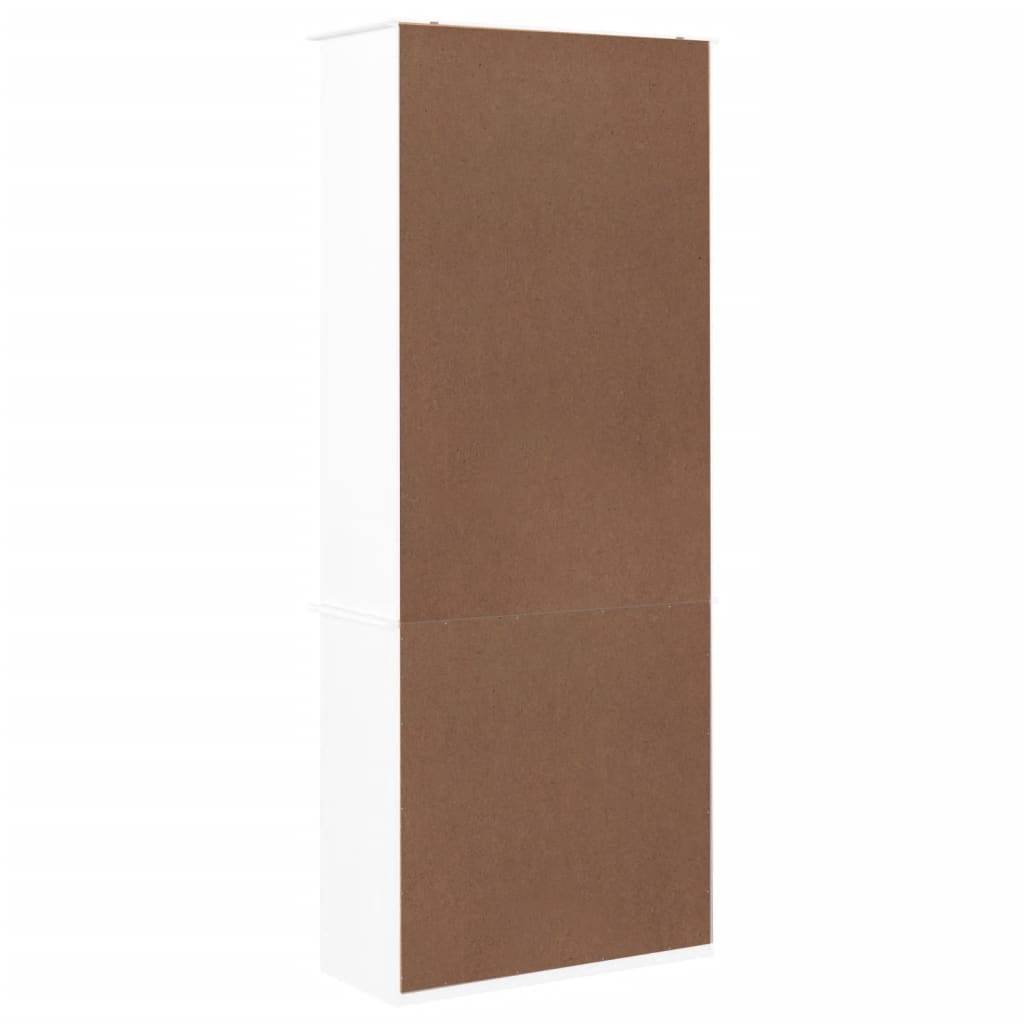 Bücherregal mit Schubladen ALTA 77x35x186,5cm Massivholz Kiefer