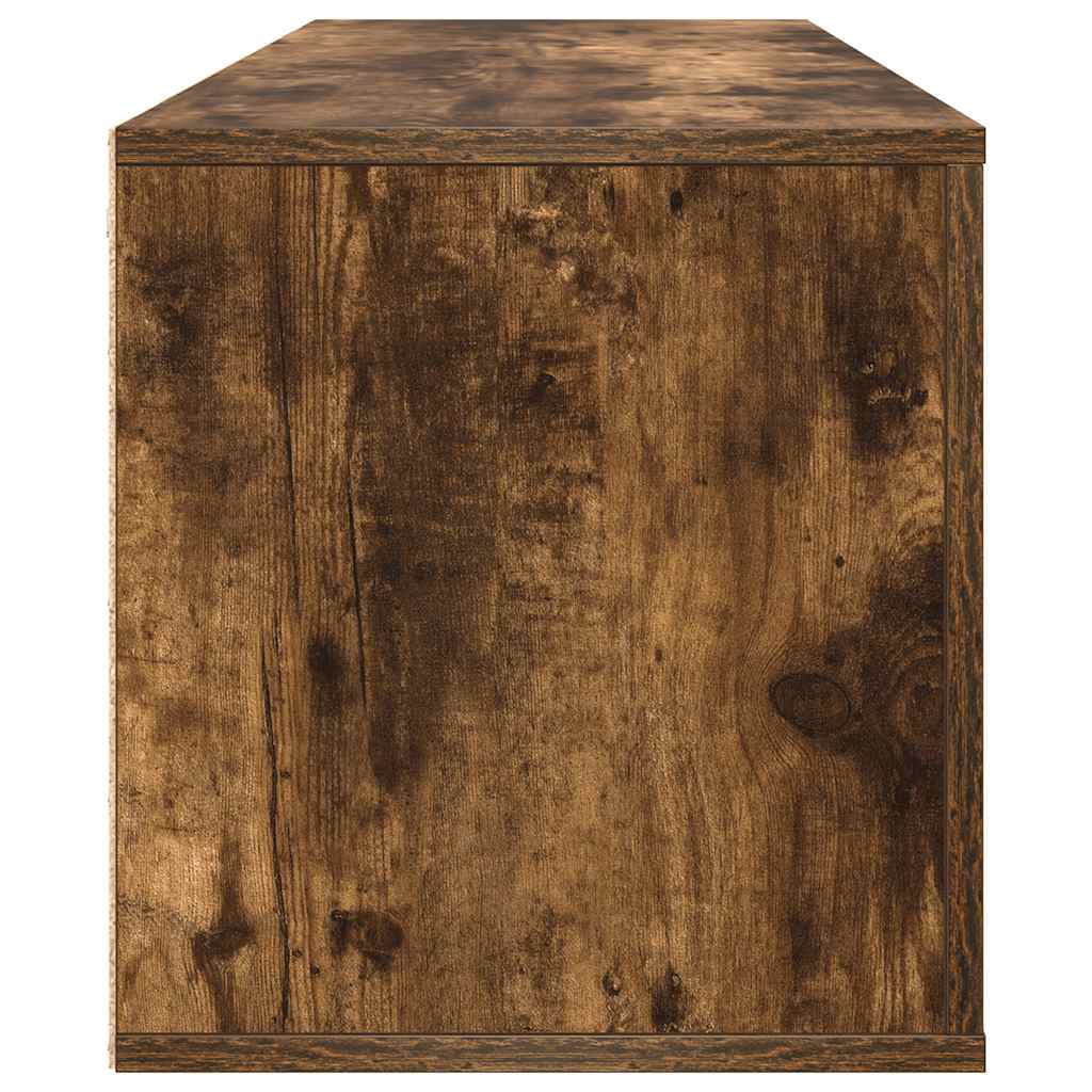 Wand-Schuhschrank Weiß 100x35x38 cm Holzwerkstoff